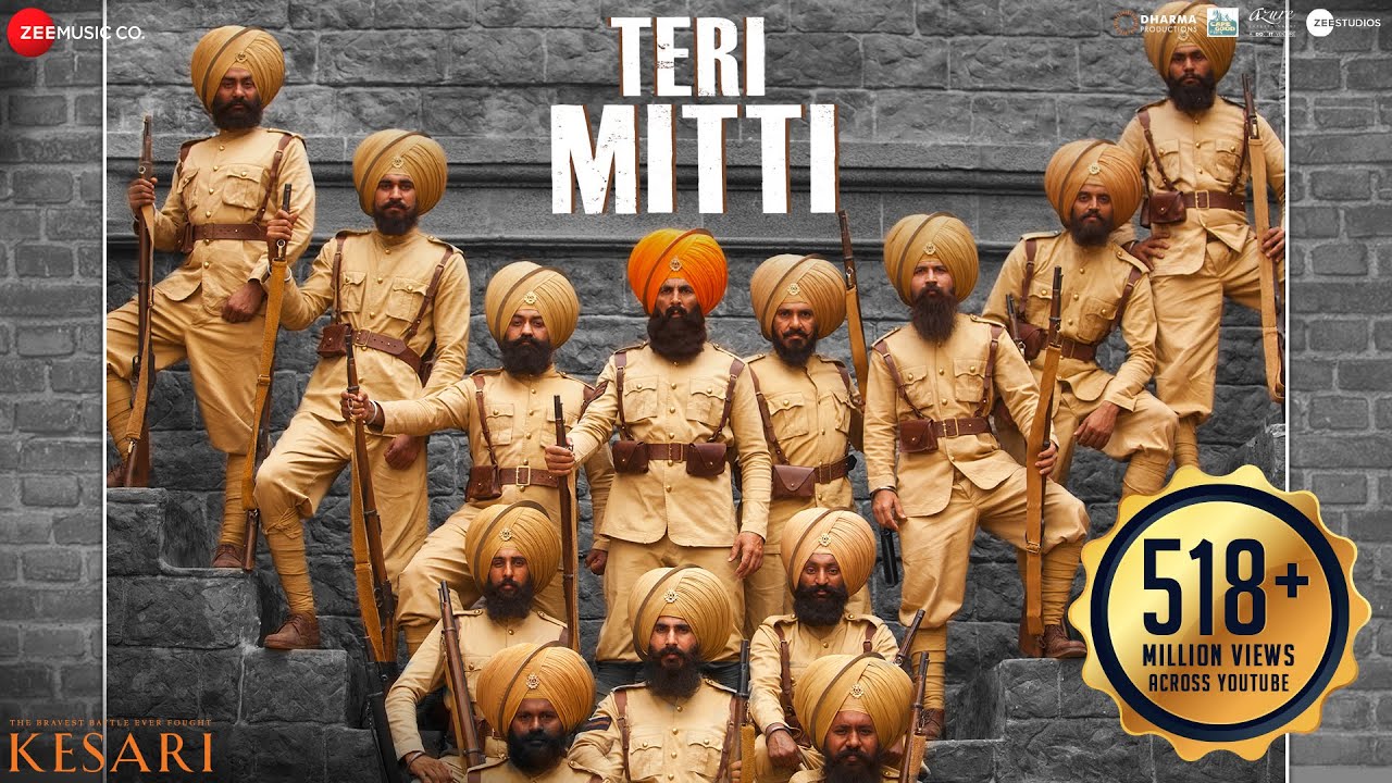 Teri Mitti Piano Notes | Kesari | Akshay Kumar, B Praak, Arko | Easy Mobile Piano Notes with Tutorial Video and Midi File | Jarzee Entertainment